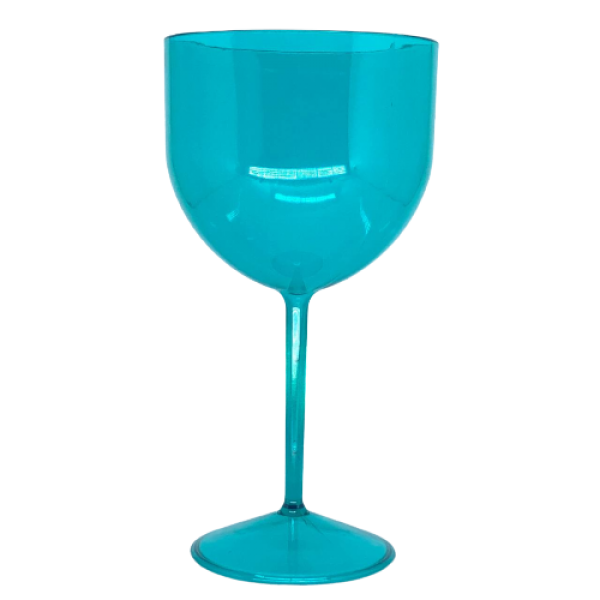 Taça Gin Azul Tiffany Neon (Translúcido) - 550ml